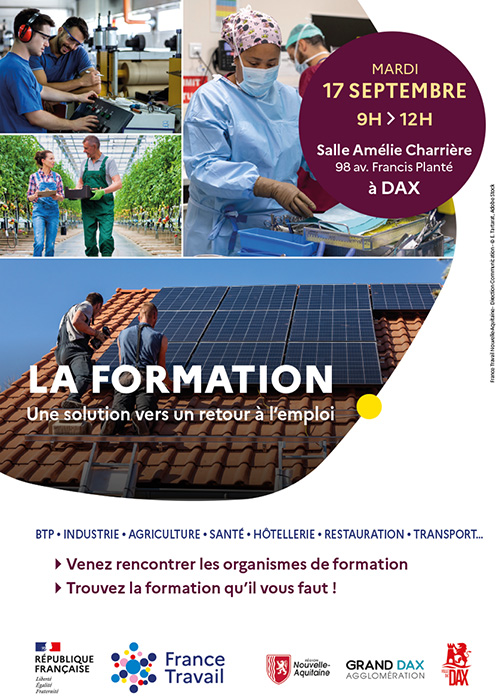 forum formation Dax septembre 2024